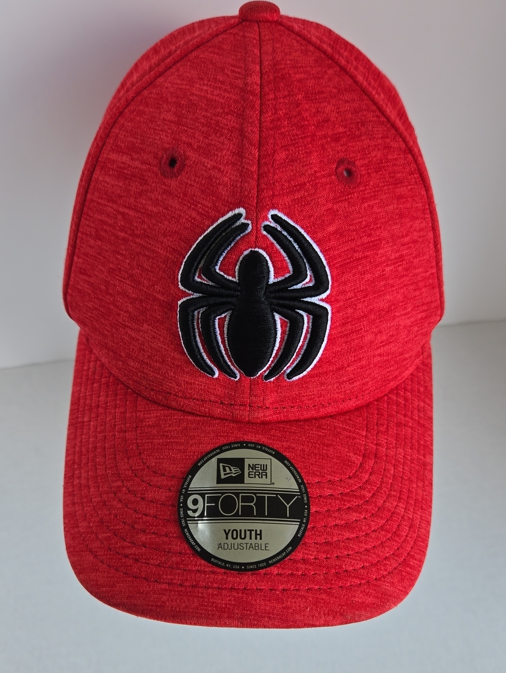 New Era x Marvel Spider-Man 9FORTY Youth Adjustable Cap Red Unisex